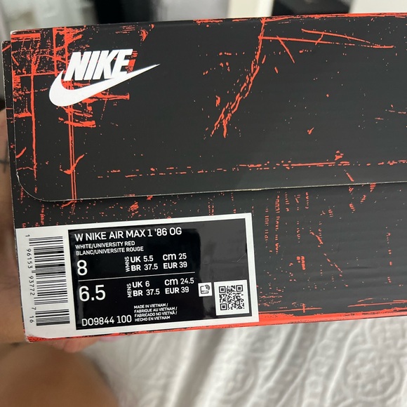 Nike Air Max 1 OG 86. Big bubble sport red - Picture 2 of 4